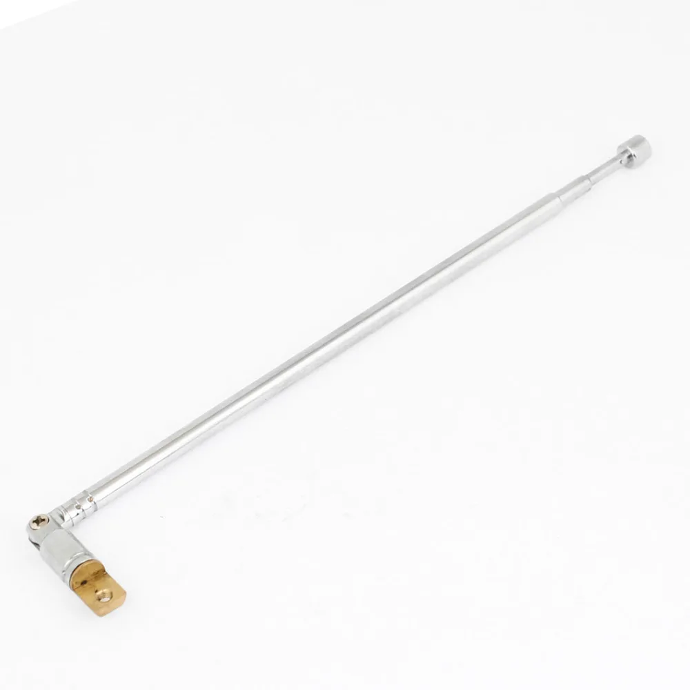 

UXCELL 42.5cm Length Remote Controller 3 Sections Telescopic Antenna Aerial for Car