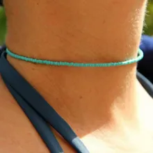 Новинка года. Чокер из бисера для женщин. Чокер. Чокер. Чокеры. Чокеры