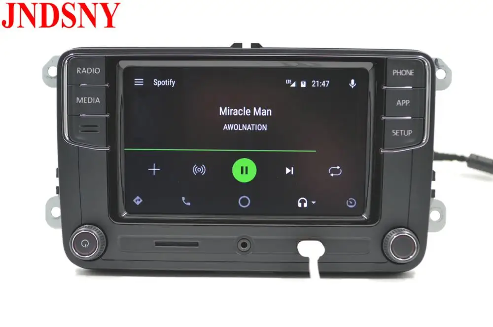 JNDSNY Android Авто CarPlay R340G RCD330 Noname RCD330G Plus Автомагнитола для VW Golf 5 6 Jetta CC Tiguan Passat Polo 6RD 035 187B