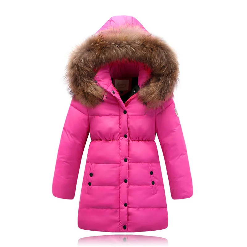 girls winter coat with fur hood
