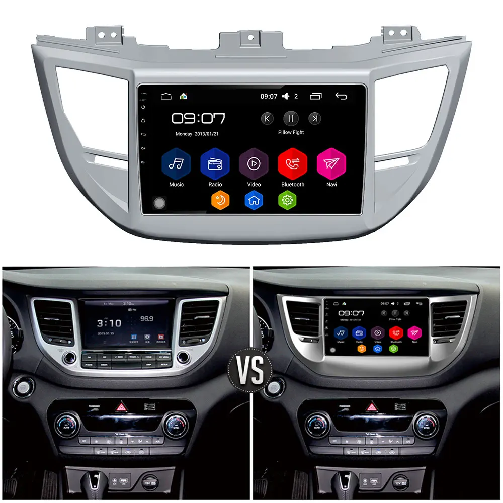 Clearance 10.1" IPS 4G DSP Carplay Android 8 Octa Core 4GB RAM 64GB ROM Car DVD Player Stereo GPS Glonass For Hyundai Tucson IX35 2015-18 0