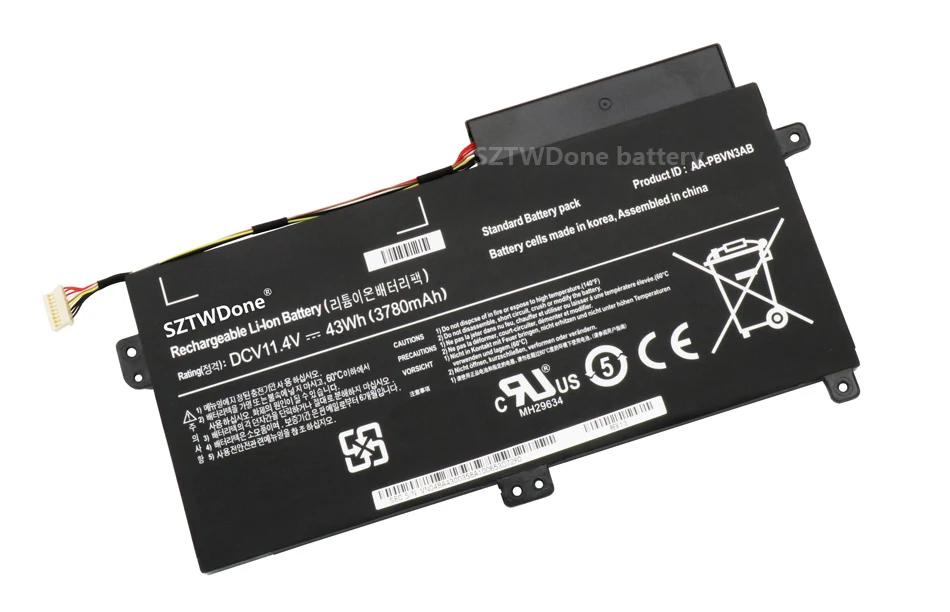 Sztwdone AA-PBVN3AB ноутбук Батарея для SAMSUNG NP370R4E NP370R5E NP370R5V NP450R4E NP450R5E NP450R4V NP450R5V NP470R5E NP510R5E