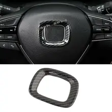 Подходит для Honda Accord черный карбоновый руль рама коробка крышка отделка