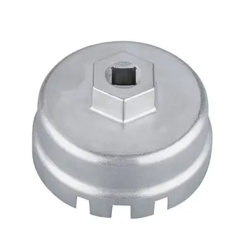 

Cap Oil Filter Wrench Socket Removal Tool with 14 Flutes for Prius Corrola Rav4 Auris