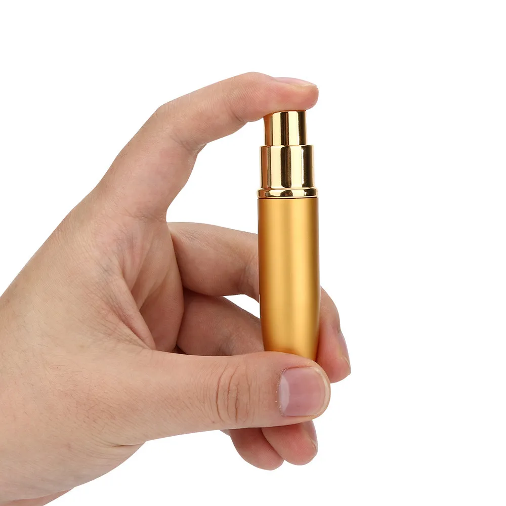 

1pc 6 Color 6ml Metal Travel Spray Perfume Bottle Refillable Spray Atomizer de4