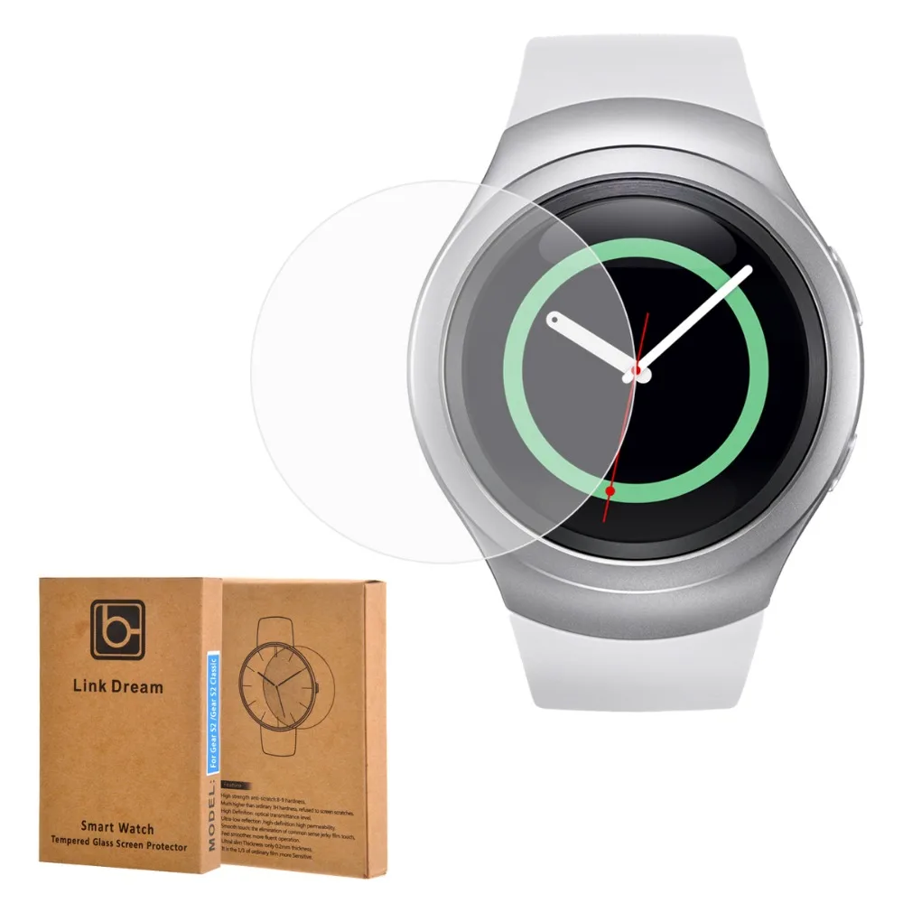 Premium Glass Film 0 2mm Real Tempered Glass Screen Protector For Smart Wtach Samsung Gear S2