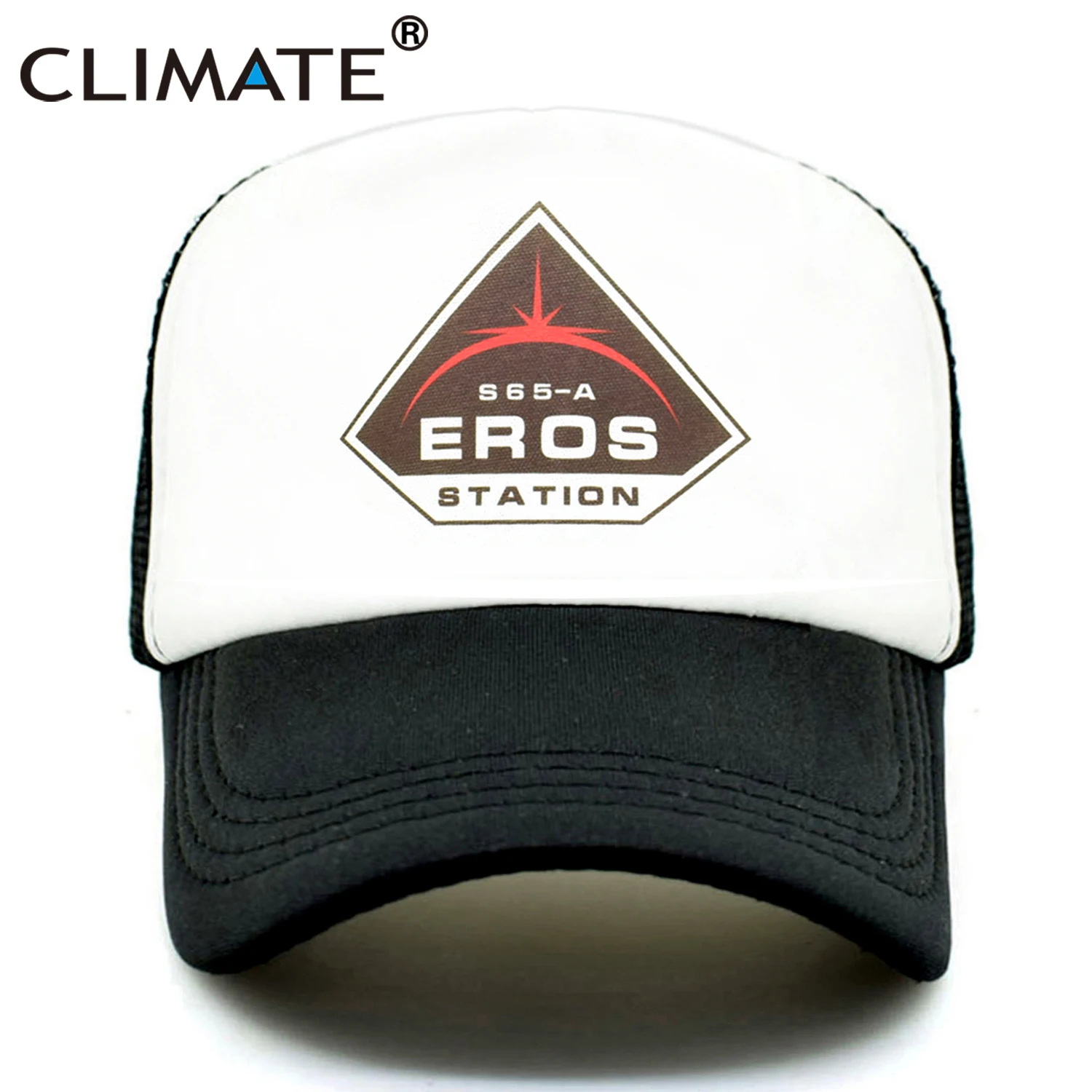 

CLIMATE The Expanse Trucker Caps Eros Station Cap Rocket Outer Space Cap Asteroid Belt Summer Baseball Hip Hop Caps Hat Men