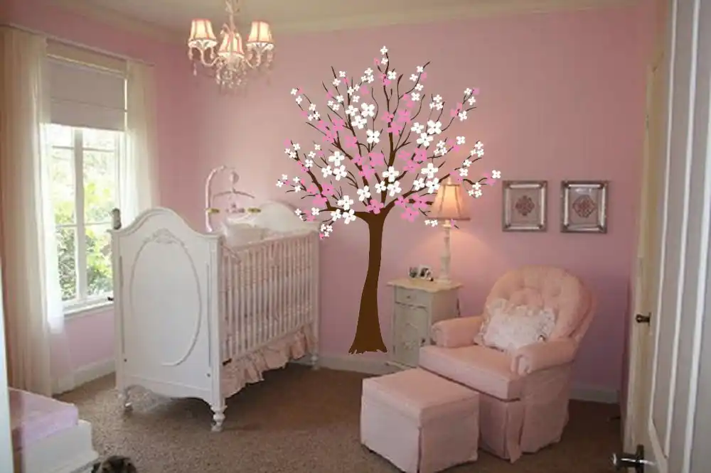 magnolia nursery decor