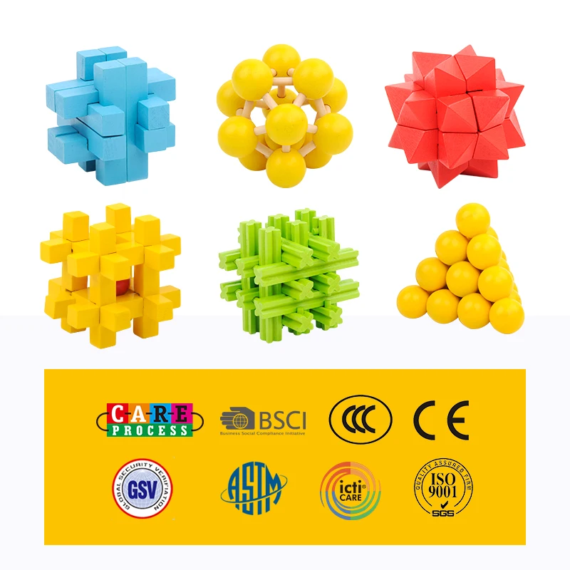 MITOYS Классическая IQ деревянная головоломка геометрическая форма Головоломка мозги игры разума Развивающие игрушки для детей и взрослых