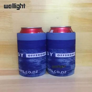 

200pcs Neoprene Stubby Holder With Customer LOGO Print Thermo Bag Wedding Gift Customize Cooler Insulated Beer Sleeve For Cans