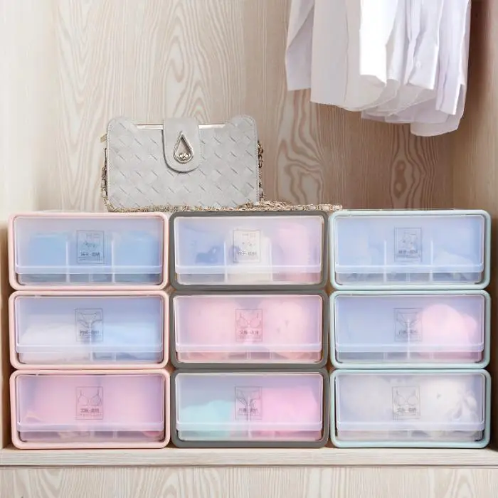 Underwear, Panties organizer, Socks Storage Box Organizer Drawer Type for Home Bedroom JA55