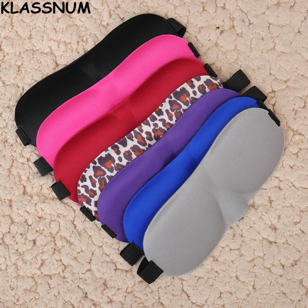 3D Travel Eye Mask Shade Cover Rest Sleep Eyepatch Blindfold Shield Aid Sleeping