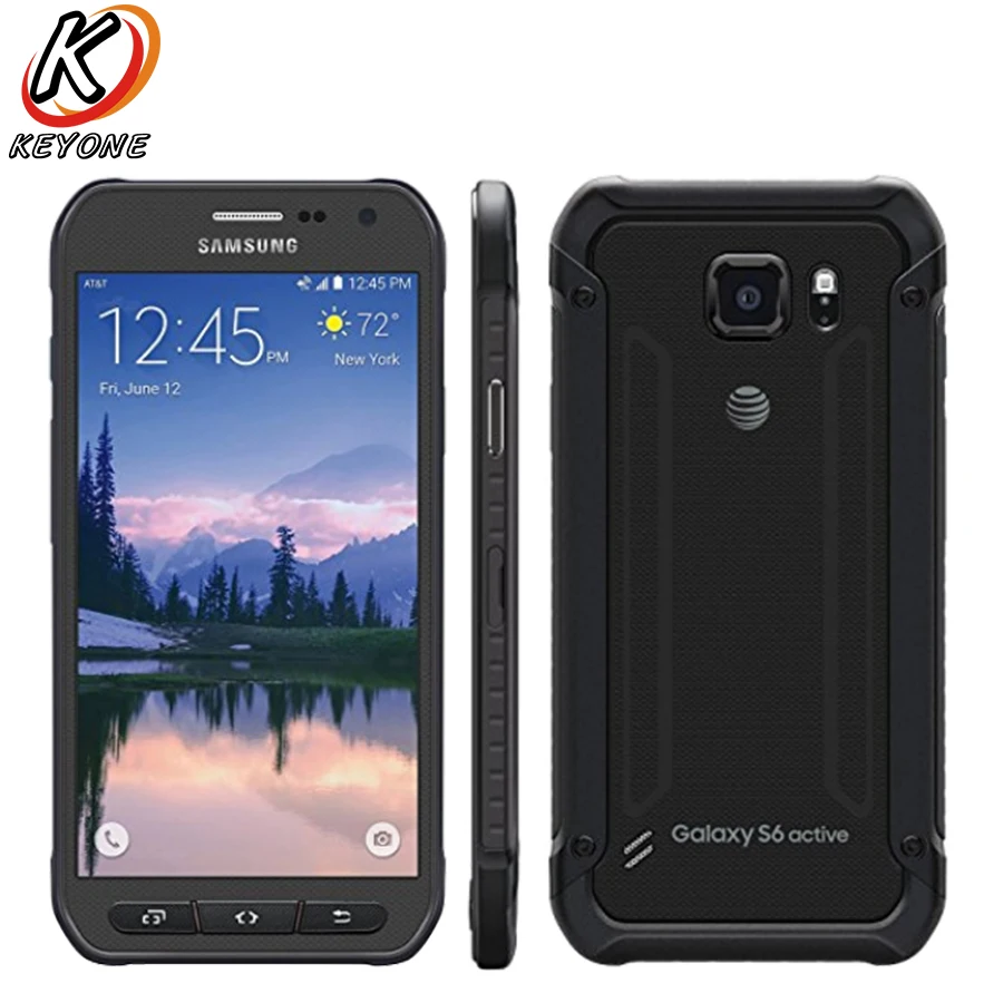 Оригинальный мобильный телефон Samsung Galaxy S6 Active g890a LTE 5 1 &quotOcta Core 3 ГБ оперативная