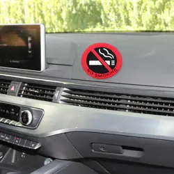 Персонализированные Авто Стикеры автомобиль-Стайлинг не курить резиновая знак аксессуары для интерьера автомобиля Стикеры s и надписи