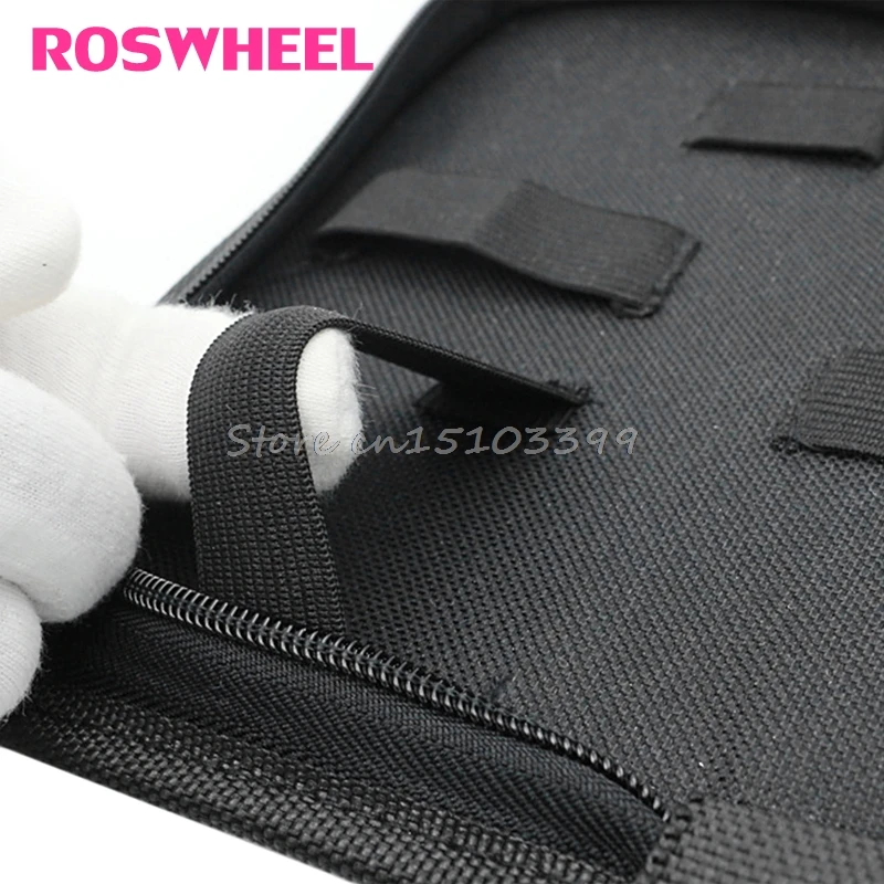 Black Multi functional Canvas Watch Repair Portable Tool Bag Zipper Storage G08 Whosale&DropShip|tool bag|portable tool bagtool bag canvas |
