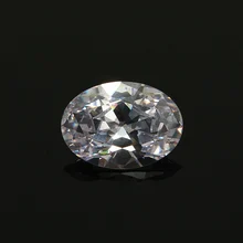 KiWarm Büyük Isıtılmamış 56.66ct Beyaz Safir 18X25mm Oval Kesim AAAA Gevşek Taş DIY Kolye Halka El Sanatları hediye