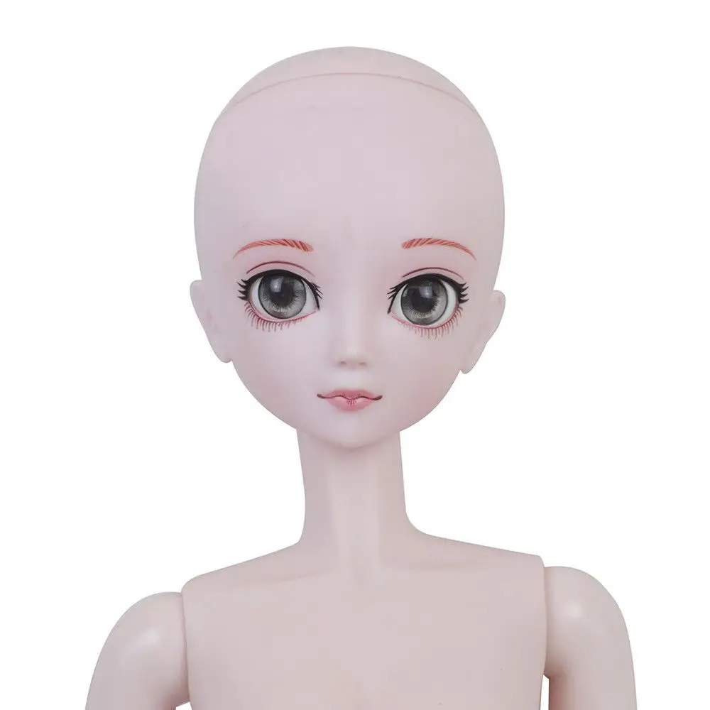 18 &quot18 дюймов голая кукла 1/4 BJD 45 см шарнирные куклы игрушка SD + базовый макияж