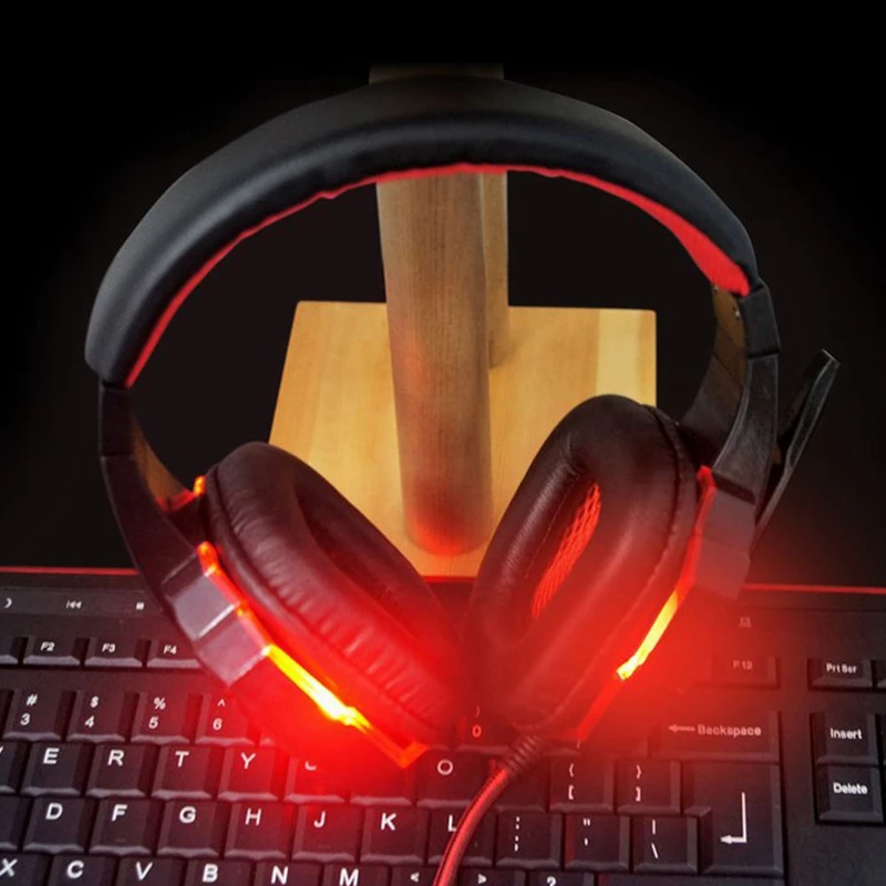 USB 3 5mm Surround Stereo Gaming Headset Headphone with Mic For PC