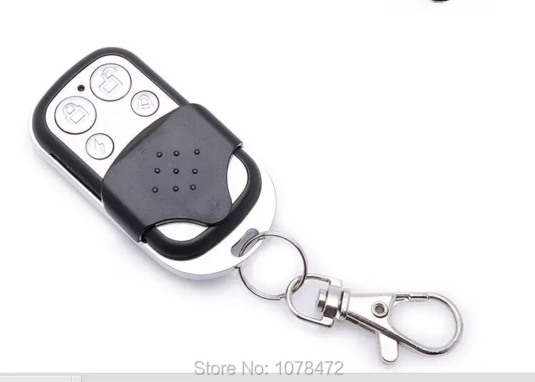 

metal remote controller with cover,keyfob for GSM PSTN ALARM SYSTEM,G90B remote control,PG500,G90E,distance controller