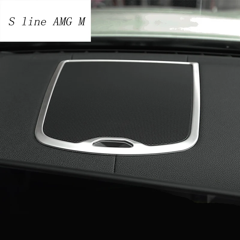  Car styling For BMW X3 G01 2018 dashboard Central Console Speaker Audio Cover Sticker Frame decorat