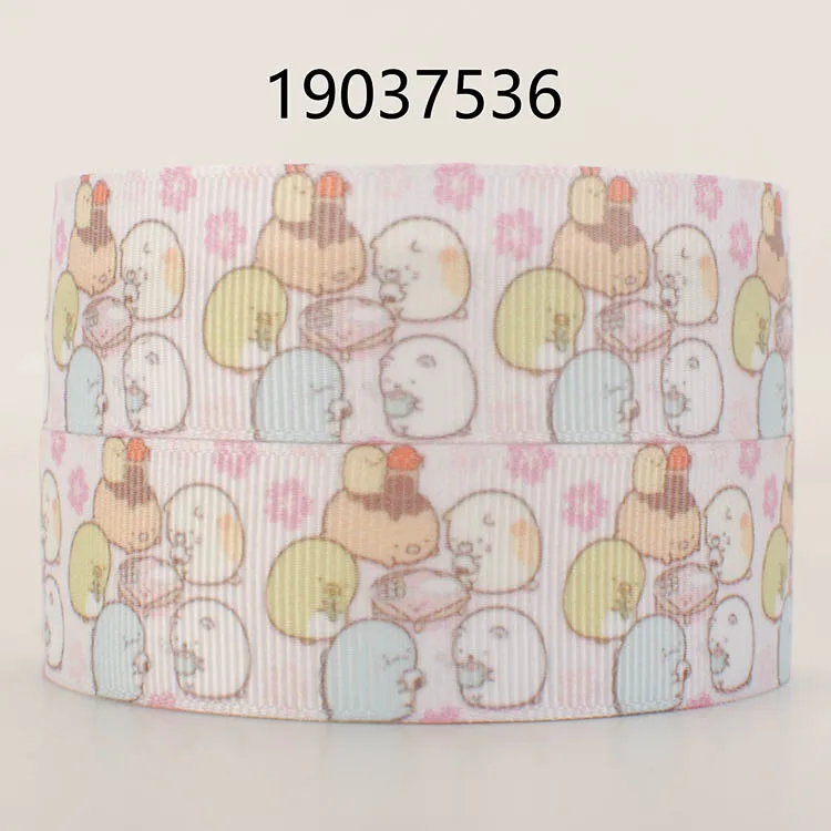 10 ярдов разные размеры японский мультфильм Sumikko guashi лента напечатанная Grosgrain