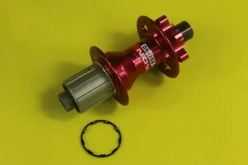 

MTB Novatec D882SB Mountain Bicycle J-hook Hubs 4 in1 for AM/FR/DH Thru Axle 12mm*142mm Disc Brake 32 Holes in Red