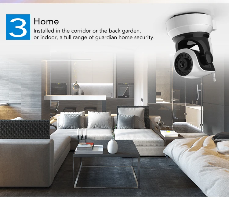 НЕО Coolcam nip-51ozx 720 P HD IP Камера сети Wi-Fi ИК Ночное видение CCTV видеонаблюдения cam, поддержка iPhone, Android