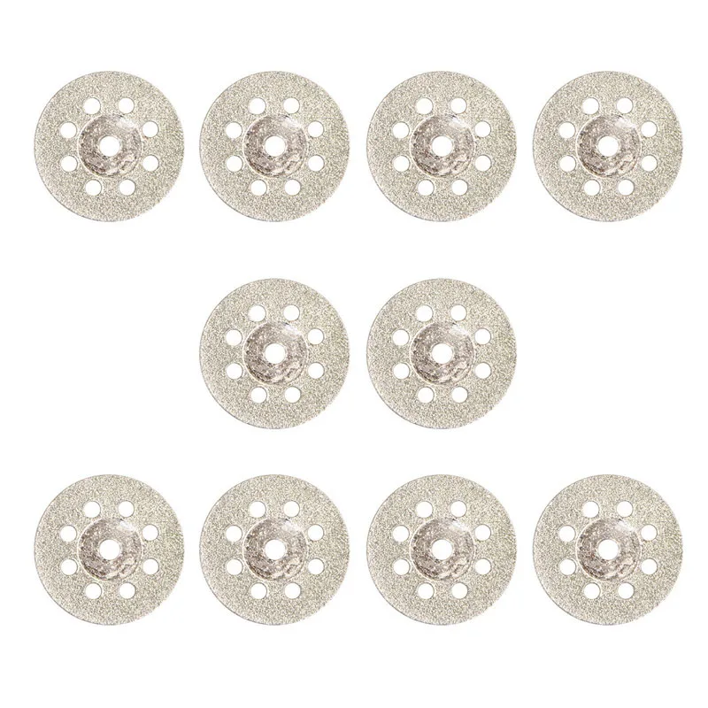 10 шт. алмазные вращающиеся пильные диски алмазные режущие диски набор с 2 Shanks AI88