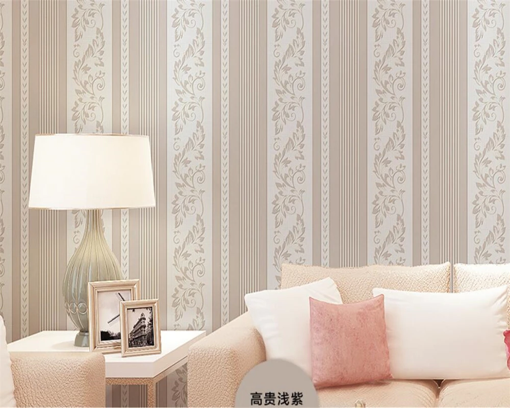 Beibehang European High Quality Bronzing Damascus 3D Wallpaper