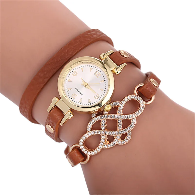 Women's watches brand luxury fashion ladies watch Analog Quartz Bling Diamond Bracelet Dress Wrist Watch clock Reloj mujer M23 (9)