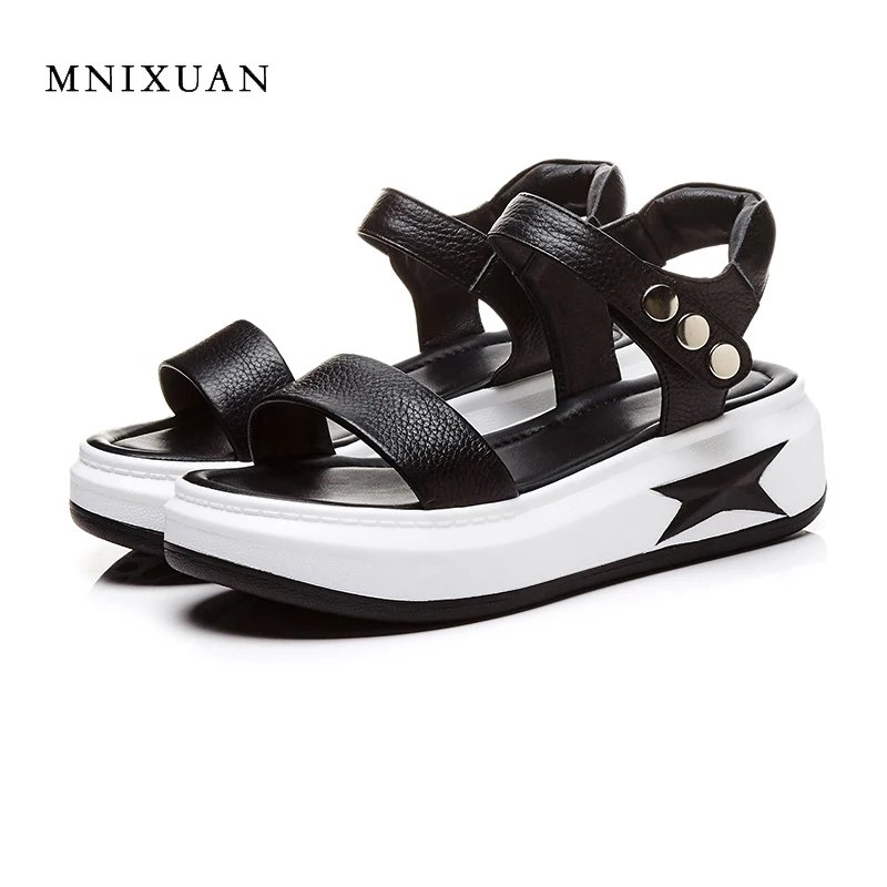 beach sandals platform