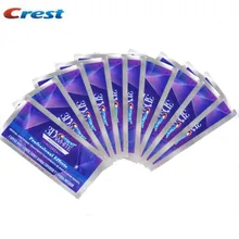 10 мешков/NoBox гребень 3D яркие белые зубы Whitestrips профессиональные эффекты отбеливатель зубов Гигиена полос для отбеливания зубов