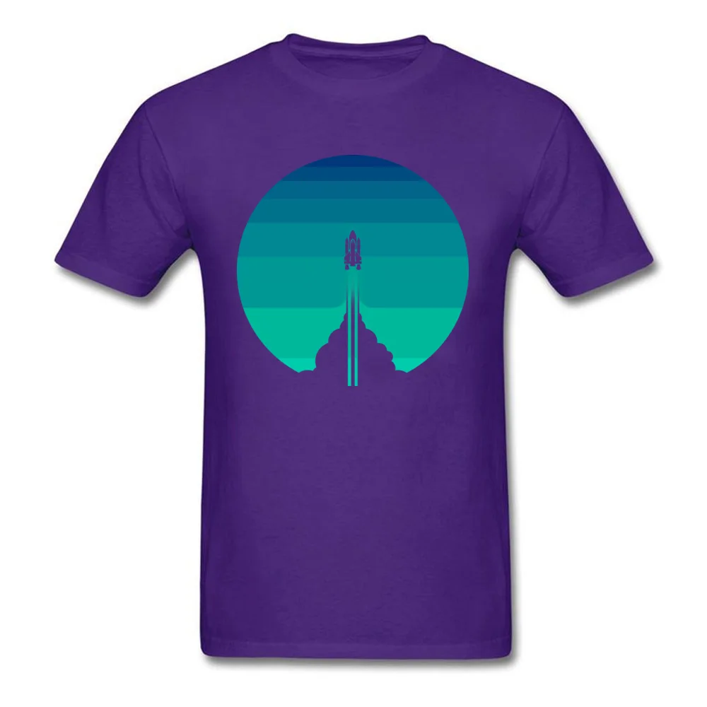 Into The Out Space Summer NEW YEAR DAY 100% Cotton Round Collar Men T Shirt Funny Tees On Sale Short Sleeve Tshirts Into The Out Space purple