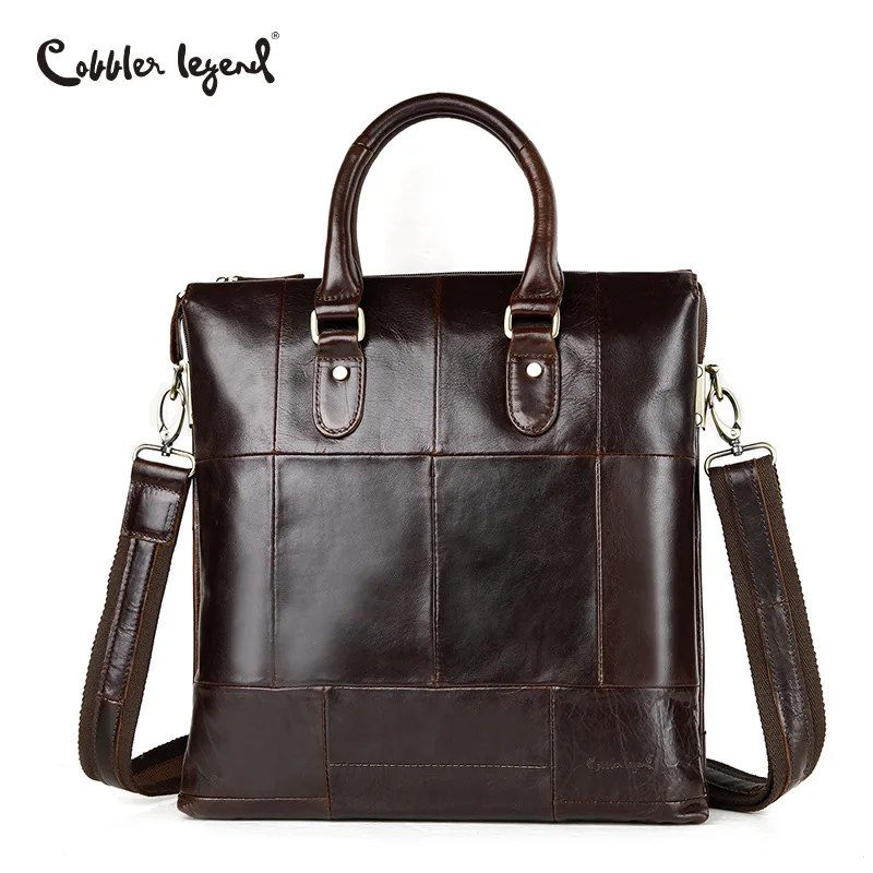 Сумка мессенджер мужская из натуральной кожи для ноутбука|brand shoulder bag|messenger bagshoulder