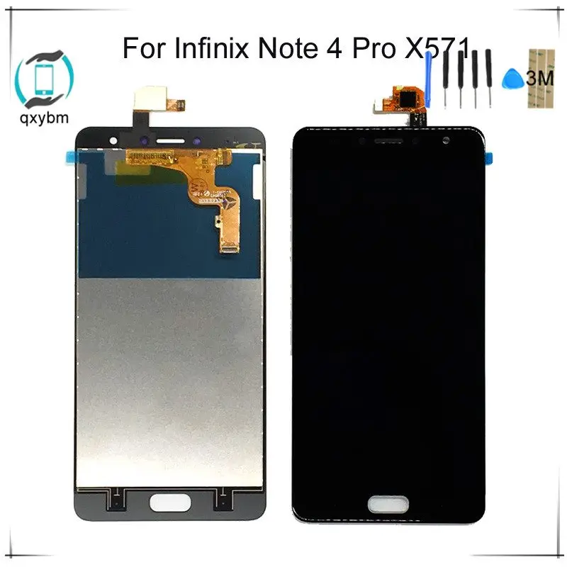 

5.7" Tested For Infinix Note 4 Pro X571 LCD Display Touch Screen Digitizer LCD Screen Assembly Replace For Infinix X571 Screen