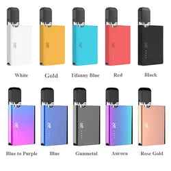 Набор электронных сигарет OVNS JC01 Pod Vape Kit 400 мАч батарея 0,7 мл подходит для густая масляная для электронной жидкости для JUUL Pod испаритель