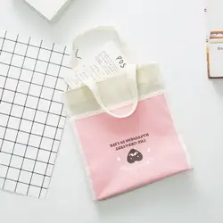Усы Письмо Печатные Оксфорд Портативный A4 парусиновая сумка-шоппер ручной клади для книг документ розовый/синий/серый сумка для продуктов