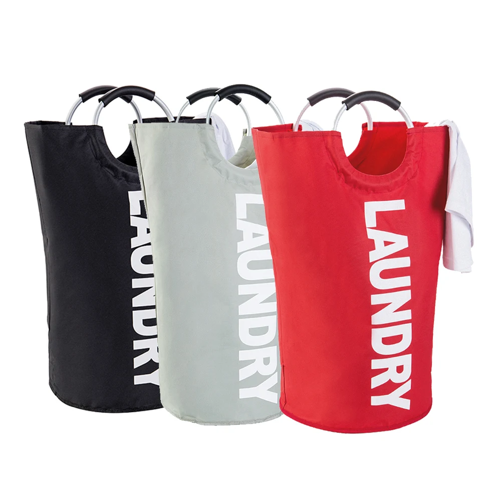 Tragbare Wasserdichte Kleidung Wäsche Korb Lagerung Korb Falten Kleidung Tragbare Kleidung Lagerung Tasche Picknick Korb Billig
