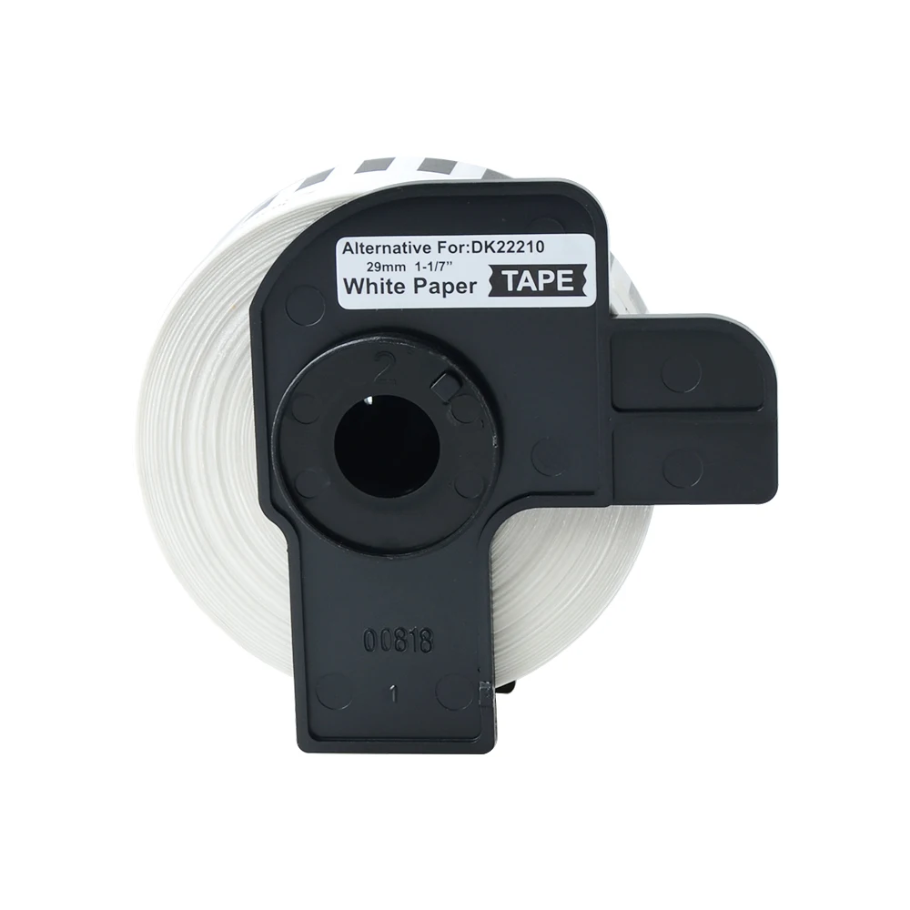 

1 Roll Label tape DK-22210 Label 29mm x 30.48m Continuous Compatible for Brother QL-500/500A/550/560/570/570VM/580N/650TD/710W