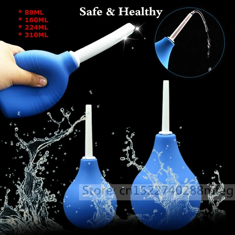 

Feminine Hygiene Product Large Small Capacity Cleaner Rectal Enemator Enema Syringe Stream Douche Enema Colon System Cleaning