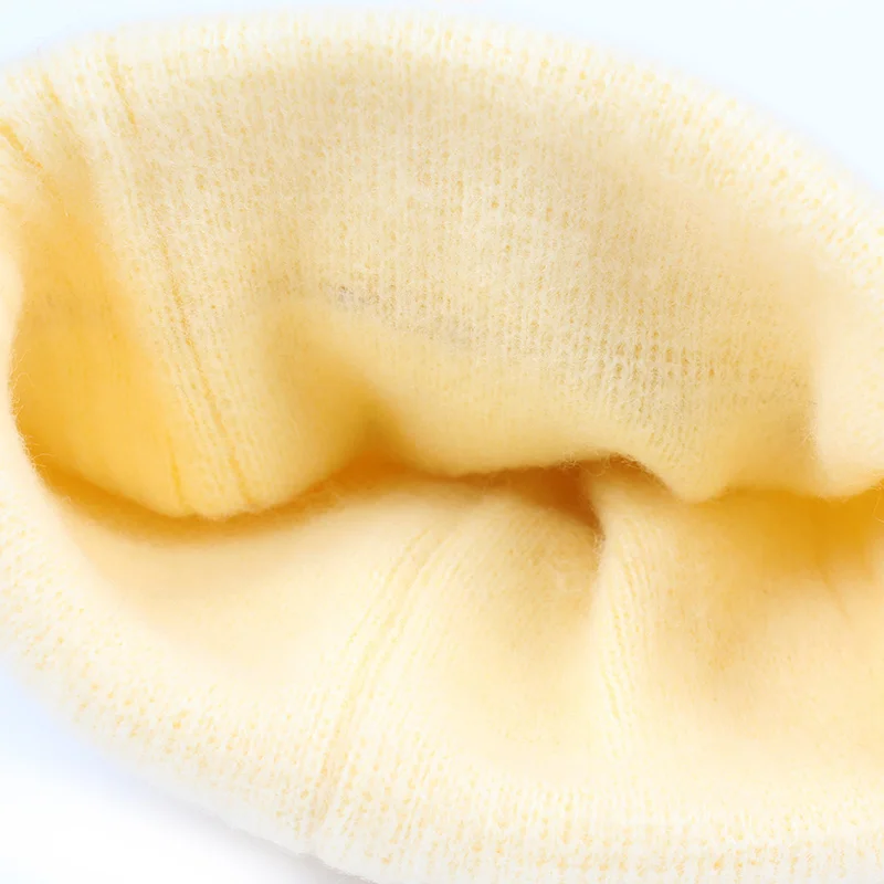 Bear Winter Hats For Newborns Crochet Baby Beanie Cotton Soft Corchet Pattern Hat Warm Newborn Pompom Hat Baby Girls Clothing (10)