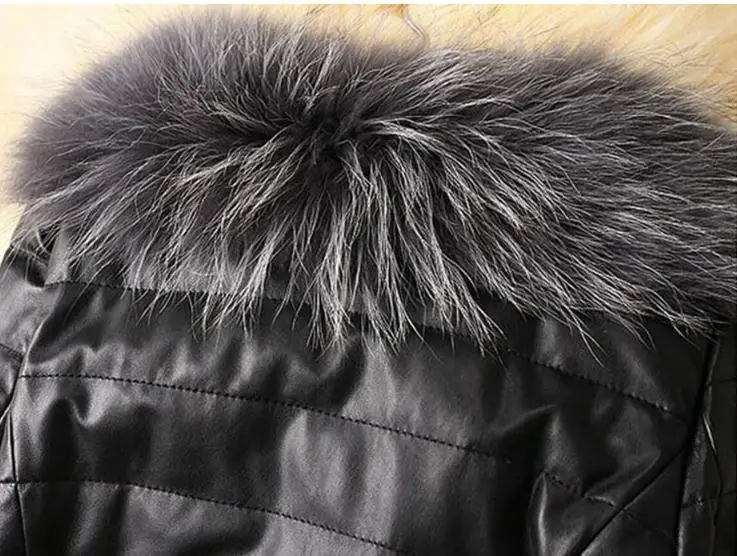 3Xl/6Xl женские лоскутные куртки из искусственной кожи с длинными рукавами, большие размеры, искусственный мех, черное сексуальное пальто, кожаная верхняя одежда S49