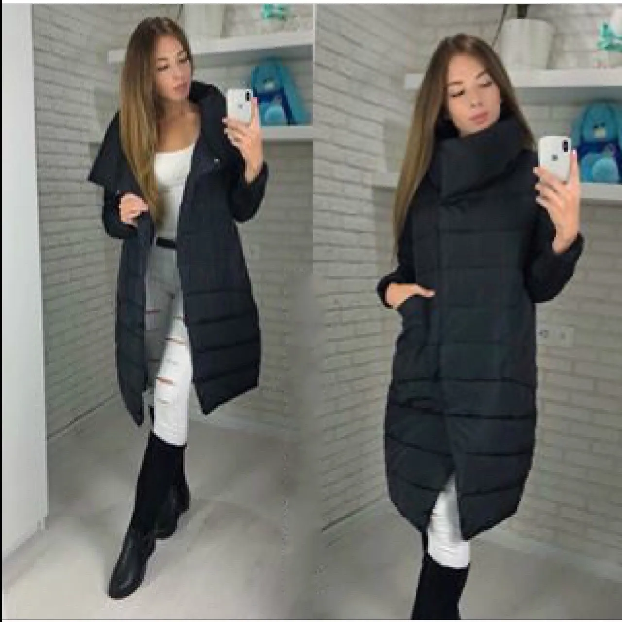 Cotton Padded Warm Long Parka Women Zipper Jacket Stand Collar Outerwear Parkas 2018 Autumn Winter Casual Solid Overcoat Female