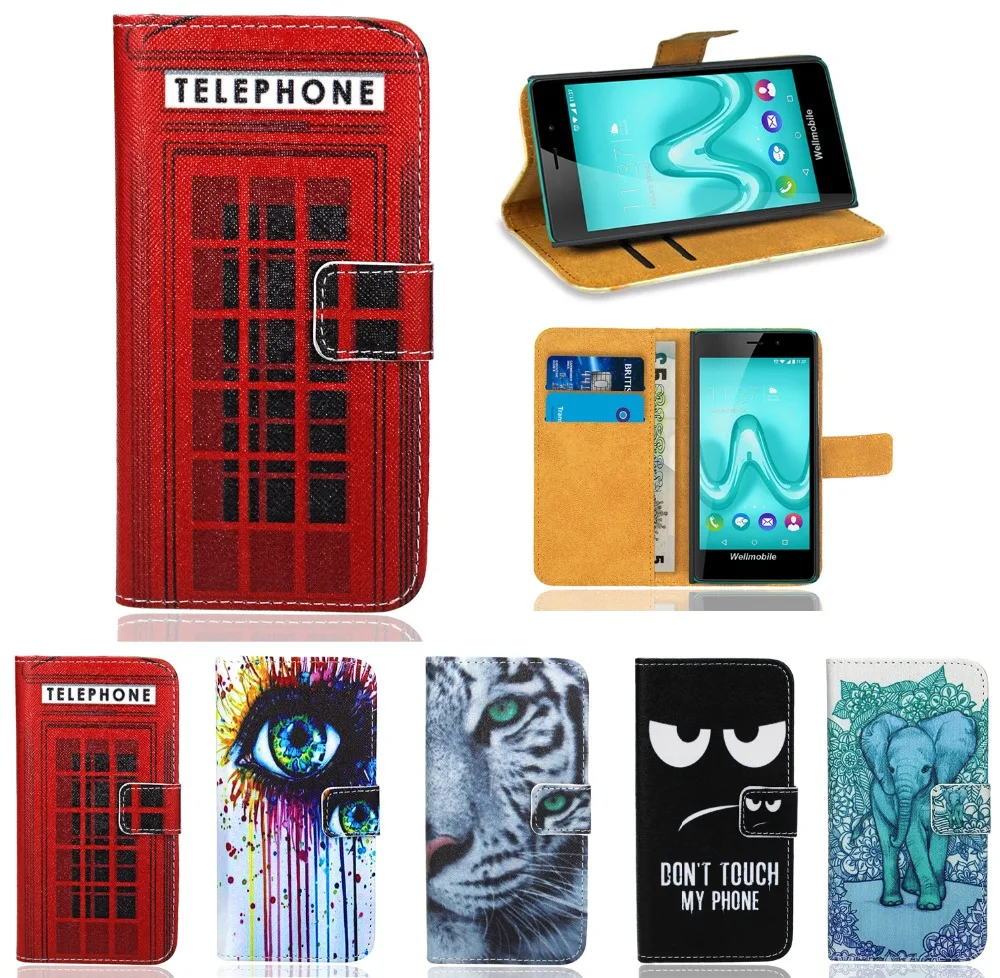 London чехол для Wiko Ленни 3 кошелек Премиум кожаный Подставки сумка Coque 3/Wiko
