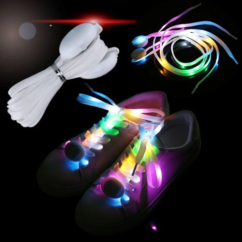 Вечерние светодиодный шнурок, крутой, очаровательный, водонепроницаемый, для клубных видов спорта, многоцветный, мигающий, для бега, Fabala, светящийся, танцевальный светильник
