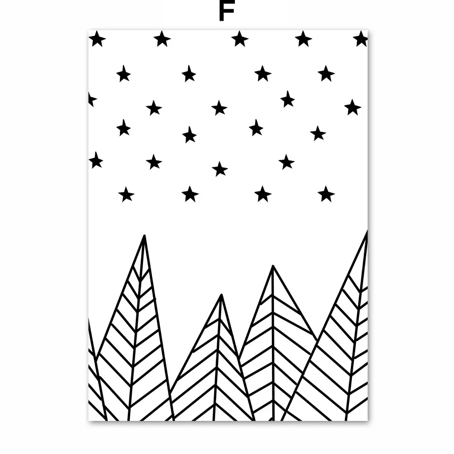 AFFLATUS-Explore-Child-Wall-Art-Canvas-Painting-Nordic-Posters-And-Prints-Black-White-Nursery-Wall-Pictures (5)