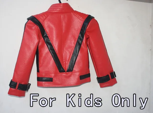 RARE MJ Michael Jackson Thriller Children Kids Jacket Costumes Gift Perfromance Party  Birthday Halloween Costume Christmas Fans