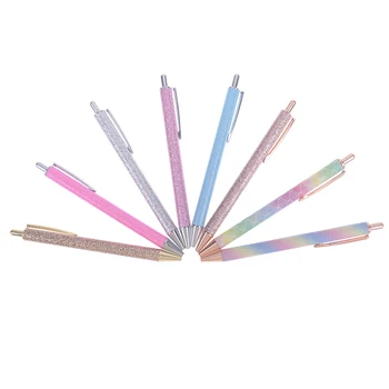 

The Black Ballpoint 1pc 1.0mm Refill Press Pen Office Use A Pen Students Ballpoint Pen Office Stationery Supplies 8 Colors
