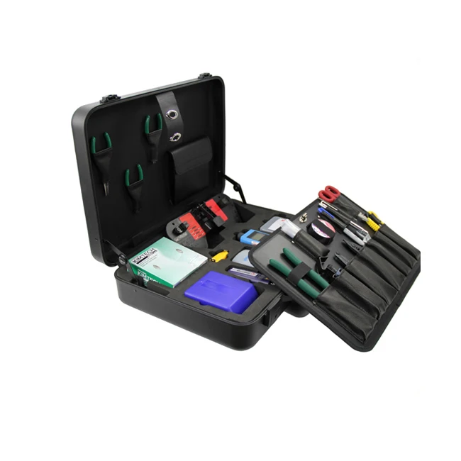 

KomShine KFS-40E Basic Fiber Optic Tool Kit with FC-6S Cleave/Fusion Splicing Toolkit/Herramientas de Fibra Optic
