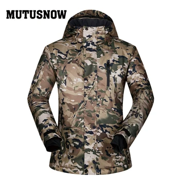 

Ski Jackets Men Brands Windproof Waterproof Breathable Thick Warm Clothes Coat Winter -30 Degree Skiing And Snowboarding Jackets